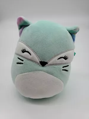 Squishmallows Rienne The Fox Light Jade Green Arctic Fox 6  Plush Stuffed Animal • $6.95