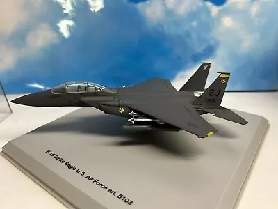 1:100 ARMOUR COLLECTION F-15E STRIKE EAGLE Art. 5103 WITH CASE AND STAND-NO BOX • $16.49
