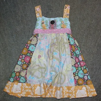 Matilda Jane PLATINUM Sweet Shoppe Knot Dress - Size 4 - EUC • $26.99