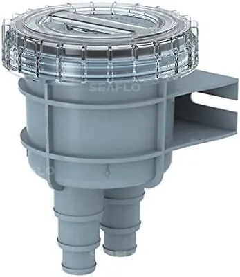 SEAFLO Raw Seawater Marine Boat Intake Cooling Water Strainer For 1  1.25  1.5  • $39.99