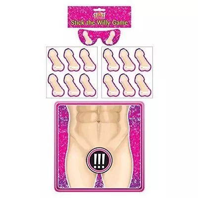 Stick The Willy On The Man Hen Night Party Novelty Game • £2.44