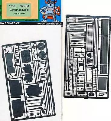 Eduard - Centurion Mk.iii Academy Kit Etched Parts Edging Kit 1:3 5 Model Kit • £15.44