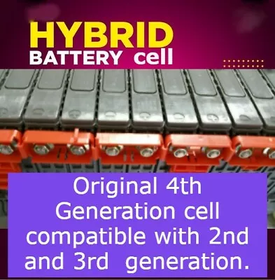 $38.99 • Buy 4th Generation Cell  TOYOTA PRIUS CAMRY LEXUS Hybrid Battery Cell 2004 -2015