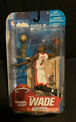 McFarlane Dwyane Wade White Jersey Variant Figure Series 14 NEW Damaged Box • $209.95