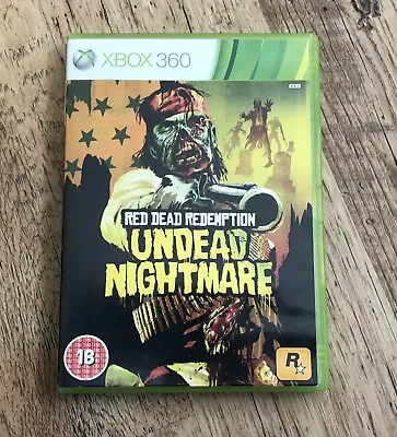 Red Dead Redemption - Undead Nightmare (Microsoft Xbox 360 2010) Video Game • £5.97