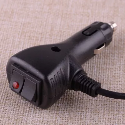 12V Car Cigarette Lighter Socket Adapter Plug On/Off Trigger Momentary Switch A4 • £12.28