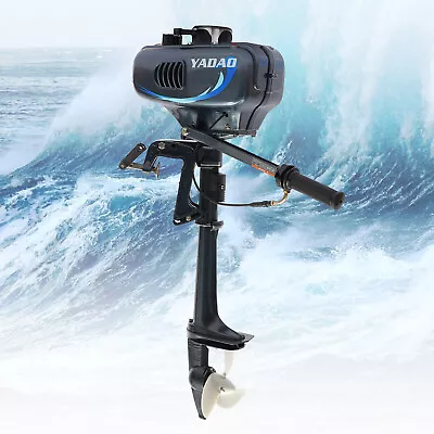 3.5 Hp 2 Stroke Outboard Motor Fishing Boat Engine Water Cooling System Newest • $220