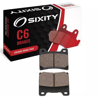 $13.72 • Buy Rear Ceramic Brake Pads 2004-2009 Yamaha XVS1100A V Star 1100 Classic Set Cv