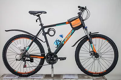 Trinx Mountain Bike 26  21-Speed With MudguardBottle Saddle BagLockTool.  • $229.99