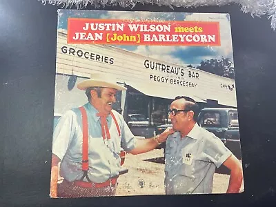 Justin Wilson Meets Jean (JOHN) Barleycorn NM LP  • $6.99