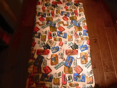 VINTAGE 70’s HISTORICAL THEMED SLEEPING BAG VGUC 32X71 • $34