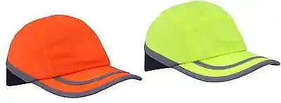 UCI HPBC Safety Bump Baseball Cap Head Protection - Hi Vis Two Tone • £11.99