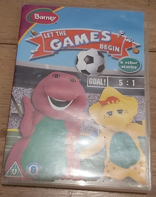 £0.40 • Buy Barney: Let The Games Begin DVD (2006) Barney Cert U 