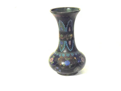 £38 • Buy Antique Chinese Bronze Cloisonne Vase 