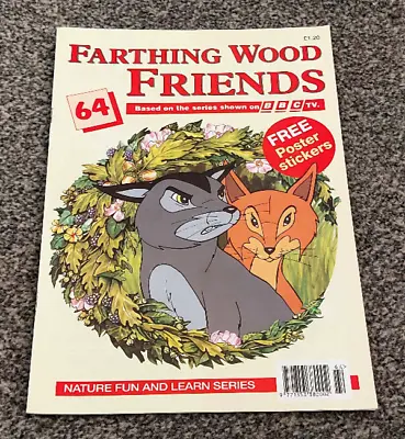 Farthing Wood Friends Issue 64 Bbc Animals Of Farthing Wood Children Kids Comic • £3.50