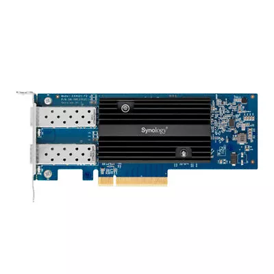 Synology Dual-Port 10GbE SFP+ PCIe Add In Card For Synology Servers PCIe 3.0 X8 • £271.44