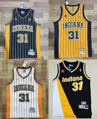 Indiana Pacers NO.31 SportShirt Stitched Classic Edition • £24.95