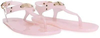 New Michael Kors® Womens Plate Jelly Sandals Shoes Size 6 (M) Soft Pink • $33