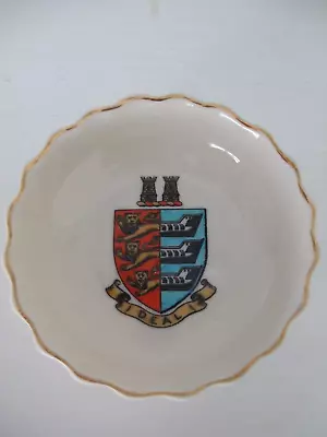 W H Goss Crested China Pin Dish Deal • £5