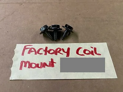 87-93 Ford Mustang Ignition Coil Bracket MOUNT Bolts Screws Factory Accel MSD OE • $15