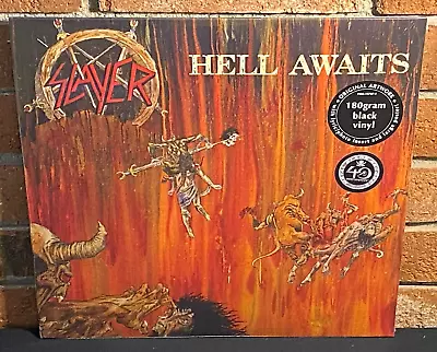 SLAYER - Hell Awaits Limited MB 40th Anni 180G BLACK VINYL LP New & Sealed! • $26.99