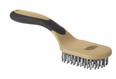 Weaver Leather Mane And Tail Brush7/8  Bristles  65-2057-BK Black/Tan • $12.95