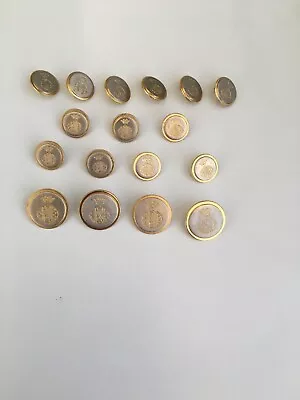 Military Style Blazer Buttons Job Lot • £2.99