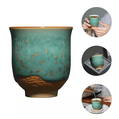  Pottery Coffee Mug Japanese Tea Cups Ceramic Teacup Vintage • £14.25