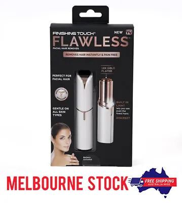 PRE ORDER*  Flawless Facial Hair Remover Finishing Touch Women Painless • $15.99