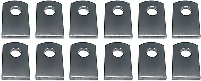 Weld On Steel Flat Tab Brackets 1  X 1-1/2  X 1/8  Weld Tab Pack Of 12 • $20.75
