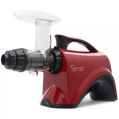 Omega Sana 606 Horizontal Slow Juicer In Red • £419