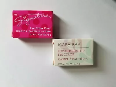 Mary Kay POWDER PERFECT & SIGNATURE Eye Color - DISCONTINUED - CHOOSE Your COLOR • $8.50