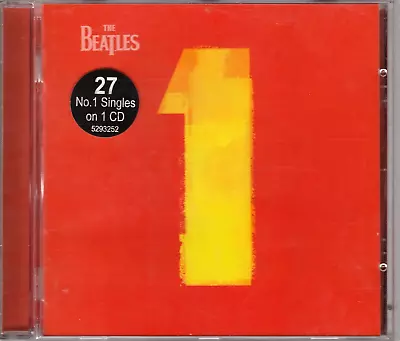 THE BEATLES - 1 - (CD 2000) - 32 Pg. Booklet - 27 Tracks -  FREE POST • $19