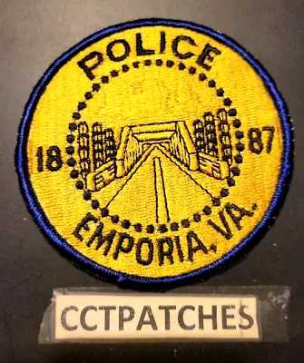 $5.99 • Buy Emporia, Virginia Police Shoulder Patch Va