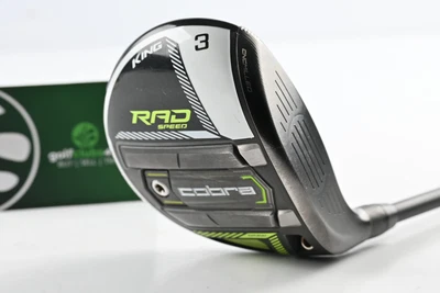 Cobra King Radspeed #3 Wood / 14.5 Degree / Stiff Flex Fujikura Motore X F1 7 • £124.99