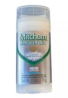 Mitchum Smart Solid Clinical Performance Unscented Antiperspirant Deodorant 48HR • $10.32