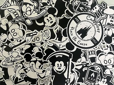 Mickey Mouse Sticker Pack - Punk Rock Heavy Metal • $9.99