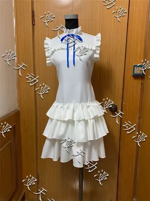 Anime Anohana Honma Meiko Menma Cosplay Fancy Dress Girls Costume Dress • $49