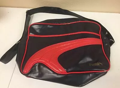 Vintage Puma Soccer Bag Shoe Bag Gym Duffle Rare Futball Bag Aa11 • $65