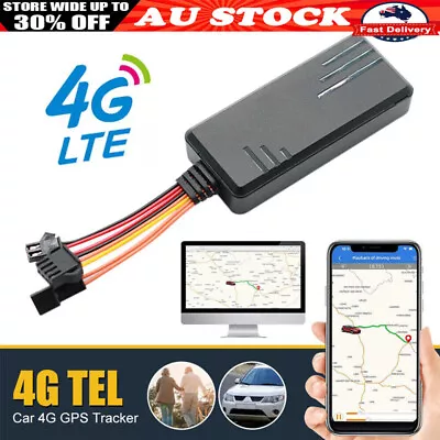 4G GPS Tracker Car Vehicle Anti Theft Real-time Tracking Device Alarm Tracker • $54.99