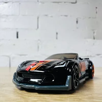 Chevy Corvette C7 Z06 Convertible Black K&N Orange A1T 2021 Speed Graphics 4/10 • $3.95