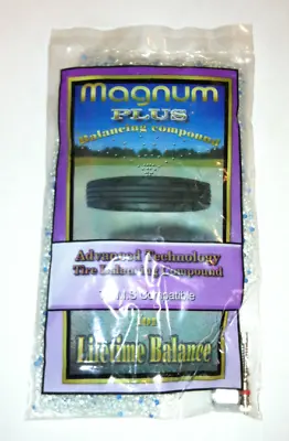 4 New LTP200 6.5 Oz Bags Magnum Plus Tire Balancing Beads 26 Ounce LT 355 65 18 • $30