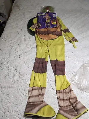 TMNT Michelangelo Costume Size L- Jumpsuit & Shell (Youth -Teenage) • $20