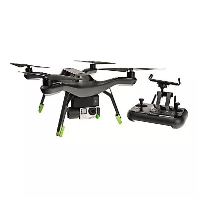 Solo 3DR Quadcopter Drone With Remote GoPro Hero 4 Black 4 Batts And Hard Case • $419.92