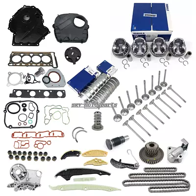 Engine Cylinder Rebuild Overhaul Kit For VW AUDI A3 A4 1.8 TFSI CDAA CDHA CDHB • $592.20