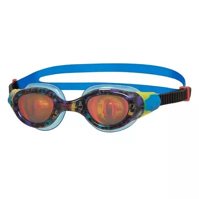 Zoggs Sea Demon Junior Swimming Goggles - Black/Blue • £19.94