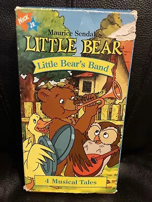 Little Bear - Little Bears Band VHS Maurice Sendak Nick Jr • $4.99