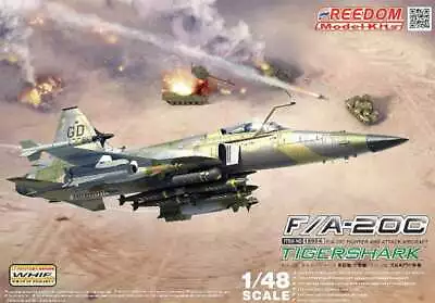 1/48 F/A20C Tigershark Fighter/Attacker W/Weapons • $82.84