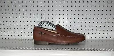 Mephisto Cool-Air Mens Leather Slip On Casual Driving Loafers Moccasins Size 9 • $50