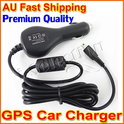 Premium GPS Car Charger For Garmin Nuvi 55LM 55LMT 65LM 65LMT Zumo 390LM • $21.99